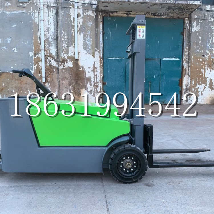 珠海市小型电动叉车1吨2吨步行站驾式电瓶堆高充电装卸车液压升降车铲车